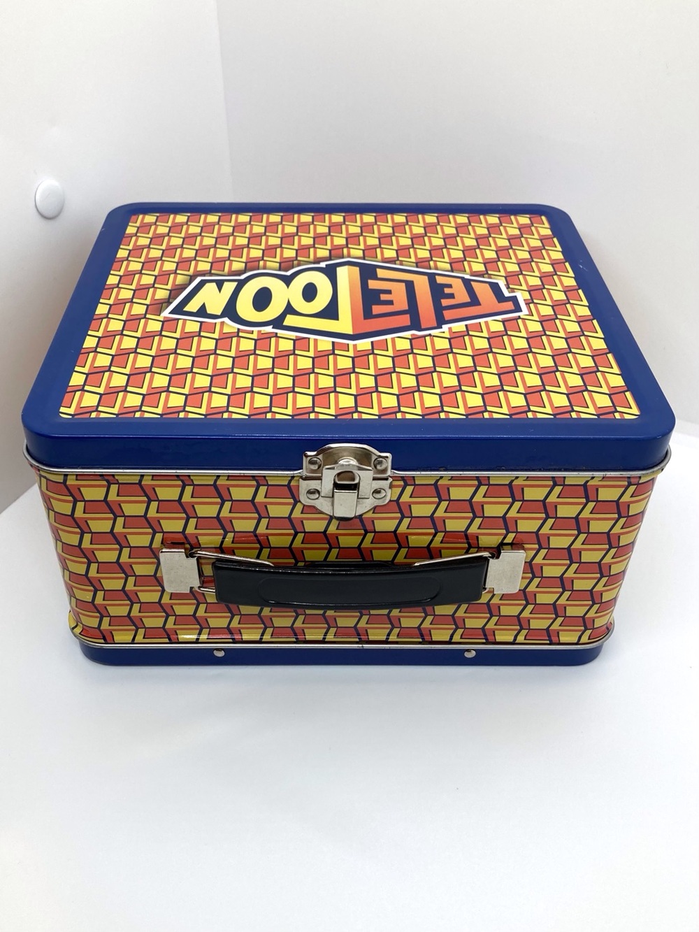 Vintage Teletoon Logo Network Promo Metal Lunchbox